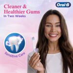 Oral-B Sensitive Expert Ultra Soft Manual Toothbrush For Adults, Sensitive Teeth And Healthier Gums, Ultra Soft Bristles, Multicolour Tooth Brush Set, Oral B Dentist Recommended Brand (Pack of 2) - Image 7