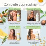Organic Argan Shampoo For Oily Hair. The Only pH 5.5 Balanced Itchy Scalp Shampoo Gentle Enough for Sensitive Skin, Infused with Peppermint Essential Oil and Wild Soapberries, 8.5 ozâ€”by Tree To Tub - Image 7