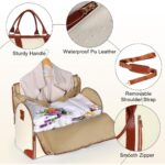 2-in-1 Convertible Garment Duffle Bag with Shoe Pouch - Weekender Travel Bag (Pack of 1) - Image 9