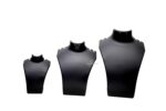 Plastic Jewellery Necklace Display Stand Combo 6-8 - 10 Inch (Pack of 3) (Black) - Image 4
