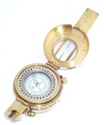 Vision Nautical Miltary Polish Engineer Directional Compass North Arrow Floting Metal Dial/Lensatic Campass Fore Outdoor Camping and Exploration (Black) - Image 4