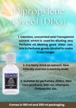 My New Smell DI PROPYLENE GLYCOL (DPG) 100 ml | Perfume Grade | Attar Grade | Soap Making | Shampoo Making | DIY projects | Cosmetic Making with HOW TO USE MANUAL - Image 4