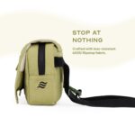 Assembly Travel Crossbody Side Bag with Quick-Release Buckle, Dog Hook for Hiking & Trekking, Tear Resistant 600D Ripstop Fabric -Scape | 4 L - Image 7