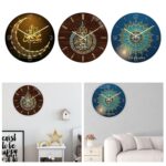 Islamic Decor Ramadan Eid Gift Round Islamic Wall Clock Mute Quartz Clocks A|Home & Garden|Home Decor|Clocks|Wall Clocks - Image 6