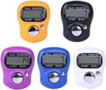 Handheld Digital Tally Counter – Finger Click Counter with Reset & LCD Screen for Tasbeeh, Events, Inventory & Knitting (1, Multicolor, Regular) - Image 4