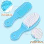 Luxury Manicure Grooming Kit for New Born Baby | 10 in 1 Healthcare Accessories Set to Keep Infants & Toddlers Clean | Perfect Nursery Gift with Hair, Nail, Ear Grooming Tools for Kids (Blue) - Image 5