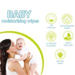 Baby Wipes 72 Wipes x 5 Packs (360 Wipes) | Alcohol-Free Wet Wipes with Aloe Vera & Vitamin E | Extra Thick, Soft & Moist Baby Wipes for Newborns, Infants & Sensitive Skin - Image 4