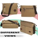 Storite Sling Cross Body Travel Office Business Satchel Messenger One Side Shoulder Bag for Men & Women - Image 8