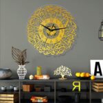 Acrylic Islamic Quartz Silent Wall Clock Muslim Eid Ramadan Golden|Home & Garden|Home Decor|Clocks|Wall Clocks - Image 8