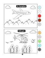 Combo Pack of 2 Books - 101 Number and Doodle Coloring for 6 to 7 Years Old - Coloring Book of Joyful Nature | Brain Boosting Colouring that Nurtures ... for Kids | Drawing & Painting Activity Books - Image 6