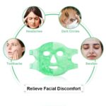 Reusable Gel Face Mask, Pink, Hot and Cold Therapy with Gel Beads, Facial Compress for Relaxation and Skincare - Image 3