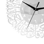 Islamic Quartz Wall Clock Pendulum Muslim Living Room Decoration Silver|Home & Garden|Home Decor|Clocks|Wall Clocks - Image 4