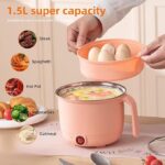 Regency Multi Cook Kettle With Steamer, Inner Pot, Double Layered Body, Variable Temperature Settings, Wide Mouth, Boiling, Steaming, Tea, Coffee, Egg, Vegetable Boiling (COOKEER) - Image 3