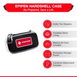 EpiPen Insulated Hardshell Case | Slim & Compact Design Holds 2 EpiPens & Medical Accessories | Carabiner & Medical Id Card Included - Image 5