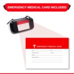 EpiPen Insulated Hardshell Case | Slim & Compact Design Holds 2 EpiPens & Medical Accessories | Carabiner & Medical Id Card Included - Image 6