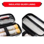 EpiPen Insulated Hardshell Case | Slim & Compact Design Holds 2 EpiPens & Medical Accessories | Carabiner & Medical Id Card Included - Image 7