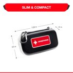 EpiPen Insulated Hardshell Case | Slim & Compact Design Holds 2 EpiPens & Medical Accessories | Carabiner & Medical Id Card Included - Image 8
