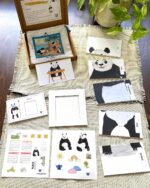 Ilchi Pilchi Panda Activity Kit, Improves Creativity, Concentration, Memory & Vocabulary for Kids & Children | 5 Storybooks, 1 Activity Book, 1 DIY Photo Frame, 1 Pouch Included (Age 3-7 Years) - Image 3