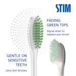 STIM Silky | Ultra soft toothbrush | Extra gentle bristles | Cleans along the gum line | Cleans till 3rd Molar - Pack of 2 - Image 4