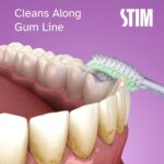 STIM Silky | Ultra soft toothbrush | Extra gentle bristles | Cleans along the gum line | Cleans till 3rd Molar - Pack of 2 - Image 5