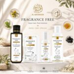 Fragrance Free Hajj & Umrah Kit with Face Wash, Shampoo, Hair Oil & Handmade Soap, SLS & Paraben Free/Combo of 4 Items - Image 3