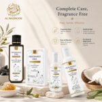 Fragrance Free Hajj & Umrah Kit with Face Wash, Shampoo, Hair Oil & Handmade Soap, SLS & Paraben Free/Combo of 4 Items - Image 4