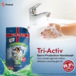 Tri-Activ Germ Protection Handwash Refill Pack | Protects from 99.9% disease causing germs | With goodness of Aloevera | Keeps hands soft & moisturized | Refreshing Avocado fragrance 750ml (750ml, 3) - Image 5