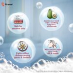Tri-Activ Germ Protection Handwash Refill Pack | Protects from 99.9% disease causing germs | With goodness of Aloevera | Keeps hands soft & moisturized | Refreshing Avocado fragrance 750ml (750ml, 3) - Image 6