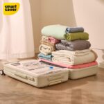 5 Large Smart Saver Vacuum bags for clothes with pump for Clothes, Packing, Blankets, Space Saver Vaccum Compression Zipper Storage Bags With Hand Pump, Airtight Reusable Packing Bags for travel - Image 10