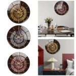 12In Muslim Eid Wall Clock Ramadan Gift Decorative Islamic Decor Golden|Home & Garden|Home Decor|Clocks|Wall Clocks - Image 8