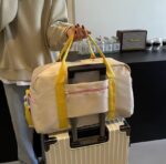 KRLZ Stylish Large Capacity Baby Nappy Changing Tote Bag Condilio Korean Style Travel Duffle Bag, Waterproof Baby Changing Bag - Image 5