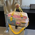 KRLZ Stylish Large Capacity Baby Nappy Changing Tote Bag Condilio Korean Style Travel Duffle Bag, Waterproof Baby Changing Bag - Image 6