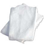 Stars and Stripes Premium Quality Mens Towelling Ihram/Ahram 100% Cotton 2 Pieces 1500gms for Hajj & Umrah (White) - Image 3