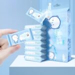 Labros Mini Baby Wipes Disposable Portable Pocket Water Wipes for Baby Skin Care – 64 Wet Tissues Pack – Gentle Alcohol-Free Moisturising Cleansing Wipes for Baby Hands, Face & Diaper Care - Image 4