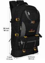 STRONG LIFE 50 liters Travel Rucksack Backpack for Outdoor Sport Camp Hiking Trekking Bag for Men and Women. - Image 8