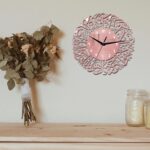 Islamic Quartz Wall Clock Pendulum Muslim Living Room Decoration Rose Gold|Home & Garden|Home Decor|Clocks|Wall Clocks - Image 4