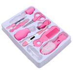 10in1 Baby Grooming Kit for Newborns, Toddler & Kids | Portable Healthcare Accessories Set with Nail Cutter, Thermometer, Hair Comb, Tweezer & More | Perfect Nursery Gift - Image 3