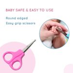 10in1 Baby Grooming Kit for Newborns, Toddler & Kids | Portable Healthcare Accessories Set with Nail Cutter, Thermometer, Hair Comb, Tweezer & More | Perfect Nursery Gift - Image 7