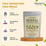 Natural Herbal Hair Growth Shampoo Powder for Control Hair Fall 100 grams x 2 Pack with Amla, Reetha, Shikakai, Methi & Hibiscus Powder - Hair Pack & Cleanser - 100% Natural Healthy Hair - Men & Women - Image 5