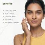Acno-Aid Facewash with Calendula, Neem, Aloe Vera & Haldi | Herbal pH Balanced Cleanser, Paraben-Free, Vegan Skincare for Normal to Dry Skin | Gentle Daily Use Face Wash for Soft Smooth Skin | 120ml - Image 5