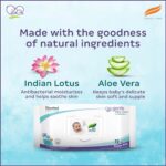 Himalaya Gentle Baby Wipes - 72 Pieces (Pack of 2) - Image 5