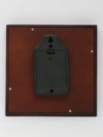 Safal Wooden Wall Clock (20.32cm x 20.32cm, Style No SQ 4001) - Image 4