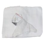 RBLISS CG Premium Ahram Ihram Ehram Soft Fabric 2 Arabi Towel Set for Hajj Umrah Ziyarah Pilgrimage | Tasbih Included | Pack of 1 | White - Image 3