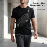 Waist Bag for Man, Travel Pouch Bag for Man, Chest Bag for Men, Waist Bag for Woman, Fanny Bag for Men, Adjustable Crossbody Sling Bag for Travel,Hiking,Running - Image 5
