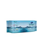 Dignity Spongee Soft Body Cleansing Wet Wipes for Adult, 300x300 mm (Pack of 12) 120 Wipes - Image 4
