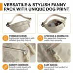 Kraptick Waist Bag, Fanny Pack & Crossbody Bag for Travel, Hiking & Gym, Waterproof & Lightweight Belt Bag, Adjustable Money Belt & Waist Pouch for Men & Women (MFP1485) - Image 3