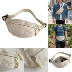 Kraptick Waist Bag, Fanny Pack & Crossbody Bag for Travel, Hiking & Gym, Waterproof & Lightweight Belt Bag, Adjustable Money Belt & Waist Pouch for Men & Women (MFP1485) - Image 4