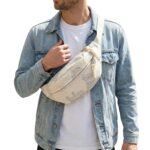 Kraptick Waist Bag, Fanny Pack & Crossbody Bag for Travel, Hiking & Gym, Waterproof & Lightweight Belt Bag, Adjustable Money Belt & Waist Pouch for Men & Women (MFP1485) - Image 5
