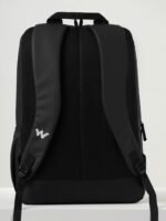 Wildcraft Dark Edition 45 L Premium Laptop Backpack for Men & Women | Fits 15.6 inch Laptop | Padded Shoulder Straps, Multi Compartments, Anti-Theft Zippers | Business Travel Bag | Dark Black - Image 3