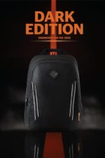 Wildcraft Dark Edition 45 L Premium Laptop Backpack for Men & Women | Fits 15.6 inch Laptop | Padded Shoulder Straps, Multi Compartments, Anti-Theft Zippers | Business Travel Bag | Dark Black - Image 4